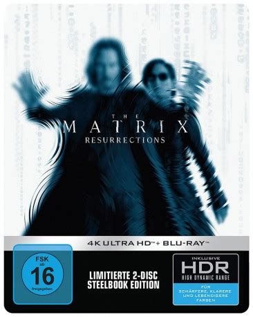 Matrix Resurrections 4K Ultra HD Blu Ray Blu Ray Limited