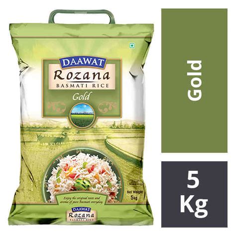 Beras Daawat Rozana Gold Basmati Rice Kg Lazada Indonesia