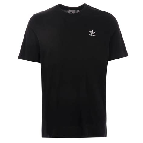 Adidas Originals Trefoil Essentials T Shirt Black Dv1577