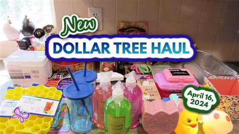 New Dollar Tree Haul New Finds April 16 2024 Dollartree