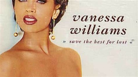 Vanessa Williams Save The Best For Last Acapella YouTube