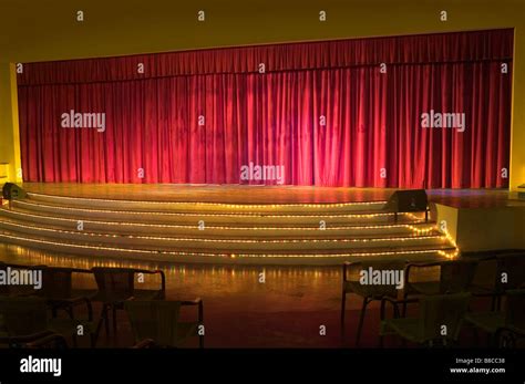 Theatre Stage Tourist Resort Varadero Cuba Stock Photo Alamy