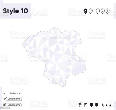 잔잔 이란 흰색과 회색의 낮은 폴리지도 다각형지도 개요 지도 벡터 일러스트레이션 0명에 대한 스톡 벡터 아트 및 기타 이미지