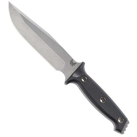 Benchmade 119 Arvensis Fixed Blade Knife, 154CM Satin Blade