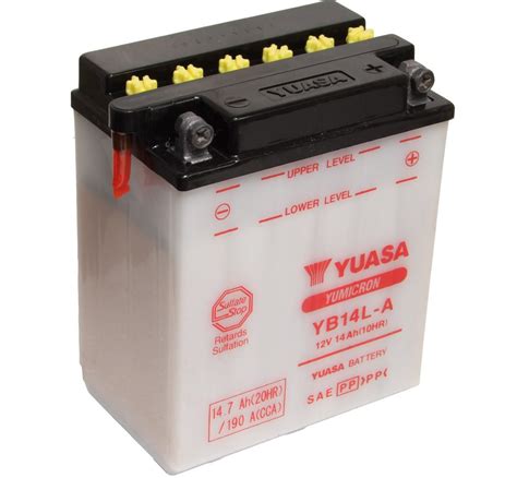 Yuasa YB14L A 12V Motorcycle Battery Inc Free Delivery MDS Battery