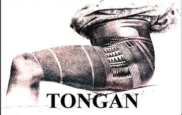 Traditional Tongan Tattoo