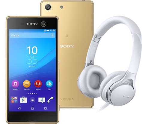 Sony Xperia M5 Gold MDR 10RC NetOnNet