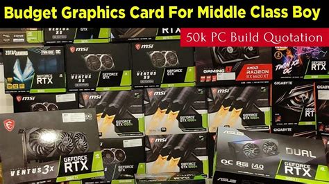 Top 5 Budget Graphics Card Under 20 000 YouTube