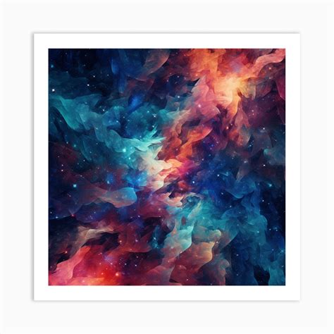 Space Nebula 3 Art Print by Utkarsh Parshionikar - Fy