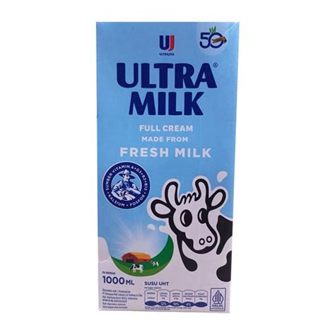 Jual ULTRA UHT MILK PLAIN 1000 ML SUSU Shopee Indonesia