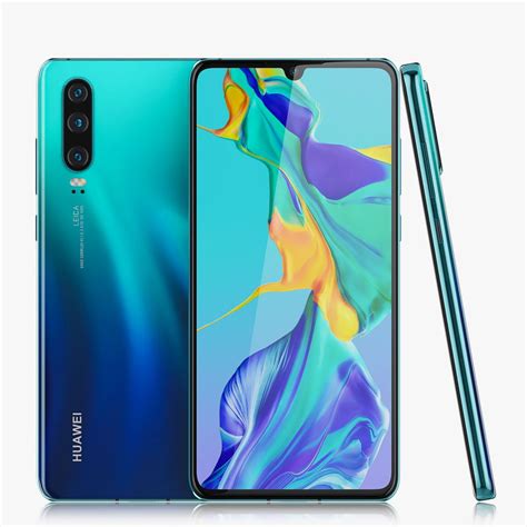 Huawei P Pro Aurora Modelo D Ds C D Fbx Obj Max Free D