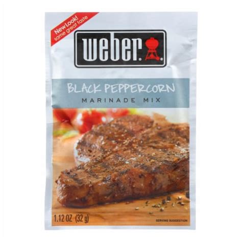 Weber Grill Creations Marinade Black Peppercorn 12 Ct 112 Oz Kroger