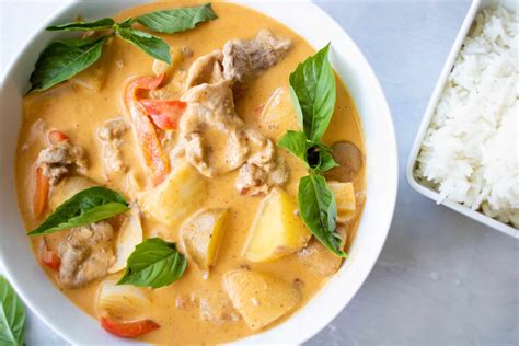 Easy Thai Panang Curry With Pork So Much Food