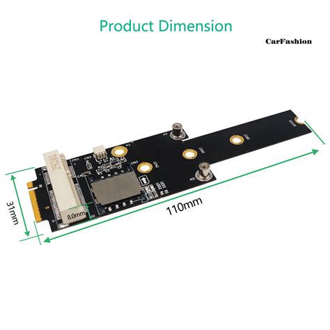 Card Chuyển Đổi Mini Pci E Sang Ngff M 2 Key M A E Với Khe Sim Tiện