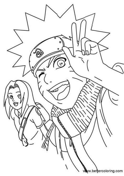 All Naruto Coloring Pages Free Printable Naruto Coloring Pages For