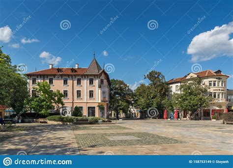 Monument Of Hristo Botev At The Center Of Town Of Vratsa Bulgaria