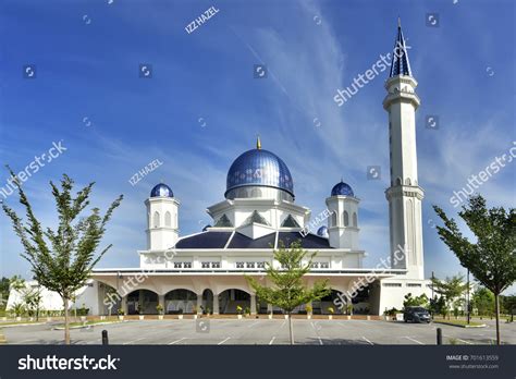 Mosquepenang Malaysia Masjid Abdullah Fahim Bertam Stock Photo