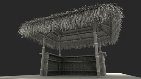 Tiki Bar 3D Model 49 3ds Blend C4d Fbx Max Ma Lxo Obj Free3D