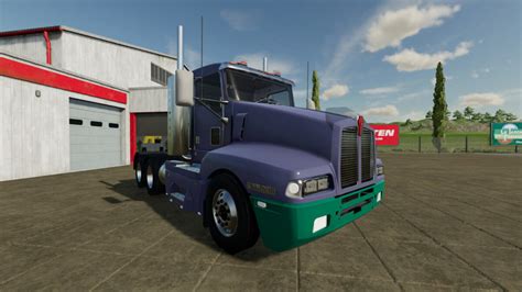 FS22 Kenworth T600 Day Cab v 1 0 1 0 Trucks Mod für Farming Simulator 22