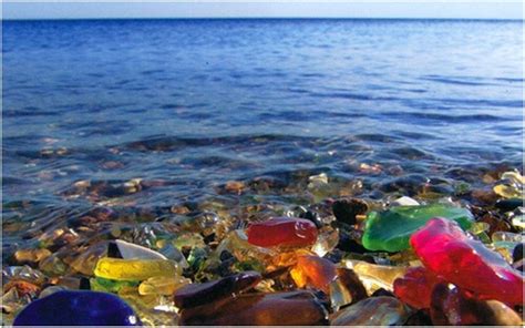 Glass Beach In Mackerricher State Park Near Fort Bragg California California Coast California