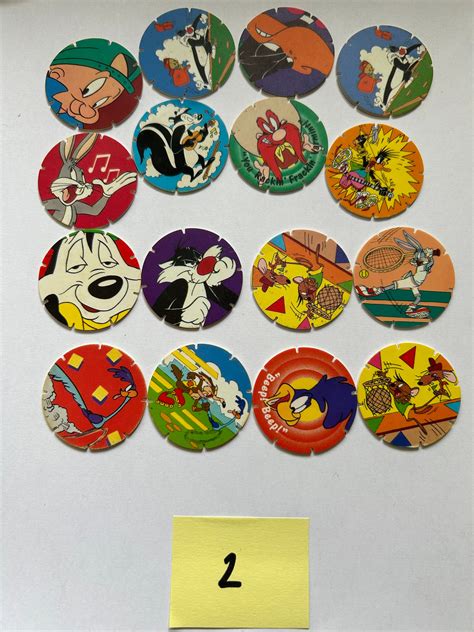 Looney Tunes Walkers Tazo Lot Etsy