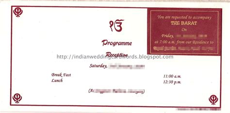 Indian Wedding Card Wordings In Text Format January 2013