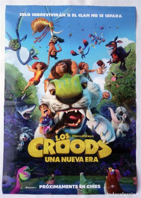 los croods una nueva era póster 68 x 98 cms Comprar Carteles y