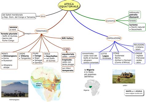 Mappe Per La Scuola Africa Equatoriale