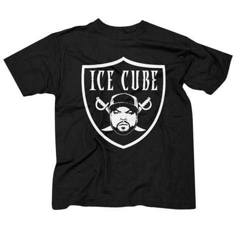 Ice Cube Merch Shield Logo Black T Shirt Official Ice Cube Online Store