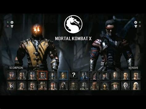 Mortal Kombat X Characters