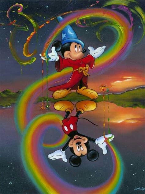 Magic Of Mickey Disney Drawings Mickey Mouse Art Disney Fine Art