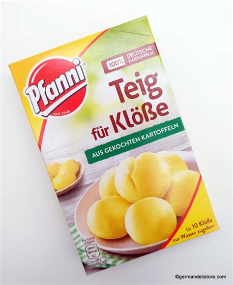 Pfanni Dough For Dumplings With Cooked Potatoes Germandelistore