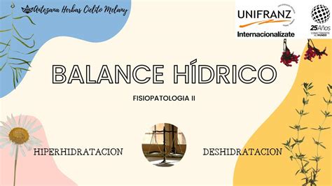 Balance Hidrico Melany Antezana Udocz