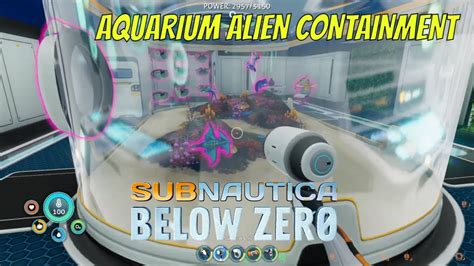 Subnautica Below Zero Part 16 Aquarium Alien Containment Scanner Room