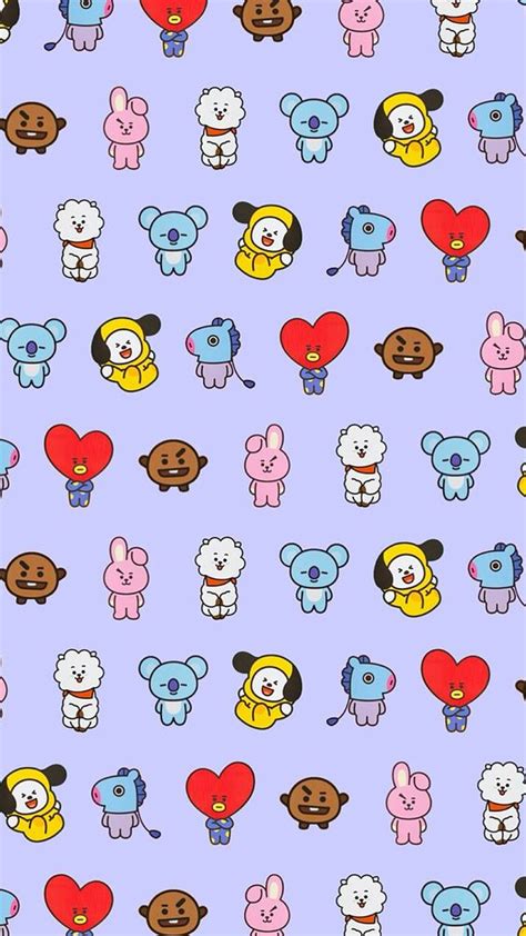 BTS BT21 Aesthetic Wallpaper