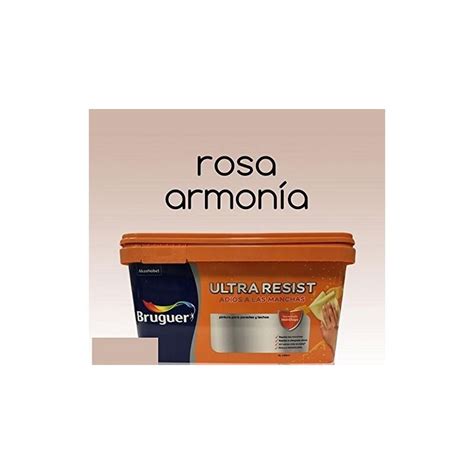 Pintura Interior Bruguer Ultra Resist Rosa Armonia Lt