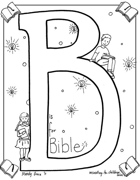 Open Bible Coloring Page Coloring Pages