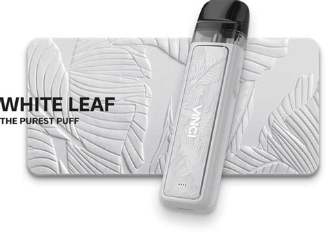 Voopoo Vinci Pod Royal Edition Mah White Leaf