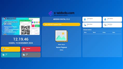 Aplikasi Absensi V Absen Dengan Selfie Recognition Qrcode