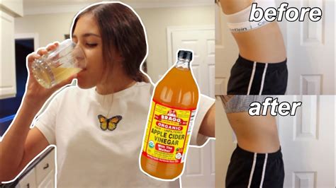 Drinking Apple Cider Vinegar For A Week Actual Results Youtube