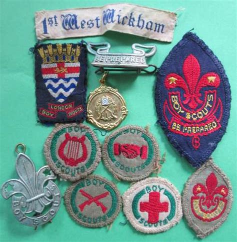 A Selection Of Scout Badges