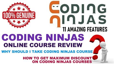 Coding Ninjas Online Course Review Coding Ninjas Maximum Discount Hot