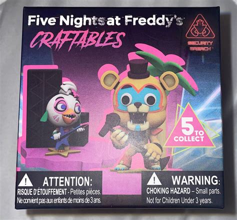 Five Nights At Freddys{fnaf}security Breach Craftables 5 Boxes To