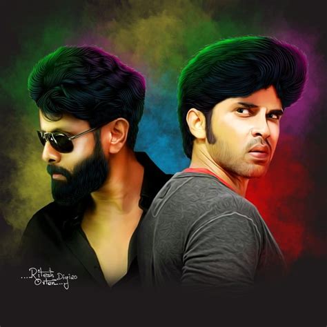 Digital painting Vikram & Dhruv Vikram #orten_digi #digital_art ...