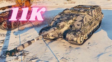 AMX 50 Foch 155 11K Damage 7 Kills World Of Tanks Wot Worldoftanks