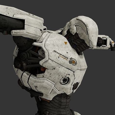 3D model ZORN THE ROBOT VR / AR / low-poly | CGTrader