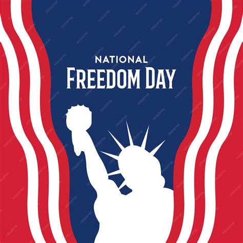 Premium Vector National Freedom Day Illustration