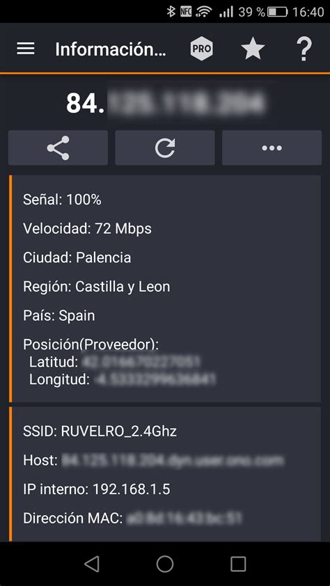 C Mo Saber Los Datos De Red Del M Vil Ip Puerta De Enlace Y Dns