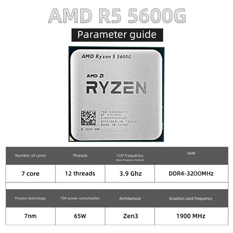 Kit Processador AMD Ryzen 5 5600G 3 9GHz 4 4GHz Max Turbo Descubra