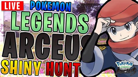 Live Shiny Dex Begins On Pokemon Legends Arceus Shinies Dex Youtube